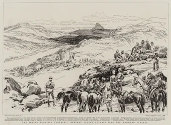 The Indian Frontier Troubles, General Elles